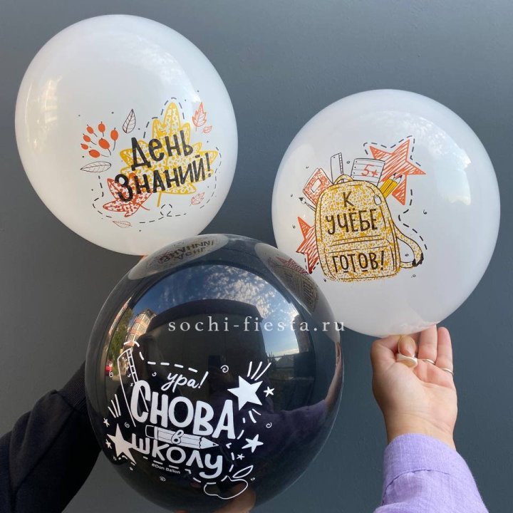 Воздушный шар к 1 сентября в Самаре