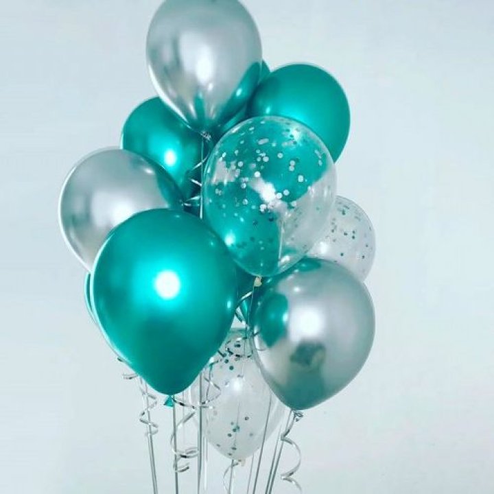 Фонтан шаров "Изумрудный" в Самаре