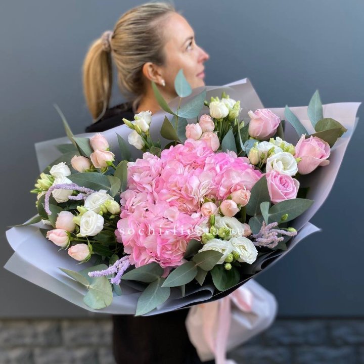 Дизайнерский букет "Кристал" в Самаре