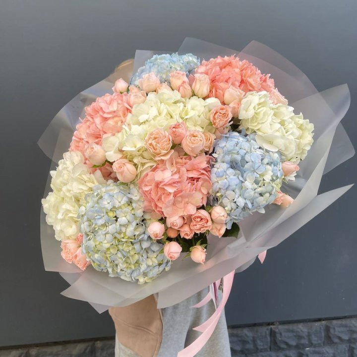 Дуо гортензии и бомбастик в Самаре