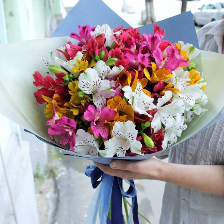 Микс альстромерий в Самаре