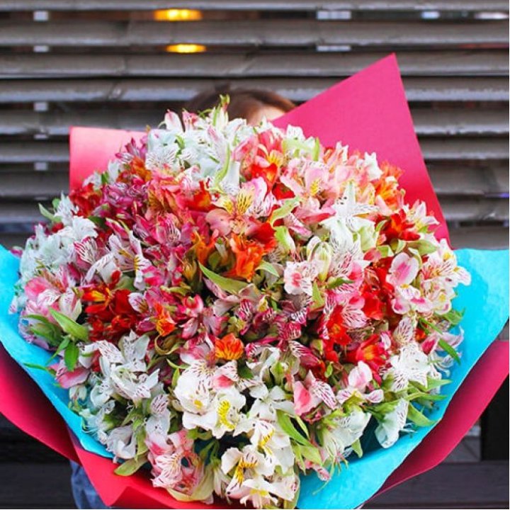 101 альстромерия в Самаре