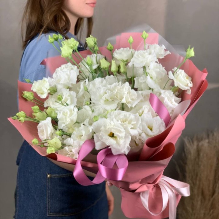 Букет эустом "Пудра" в Самаре