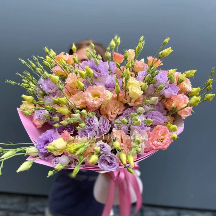 Букет эустом №2  в Самаре