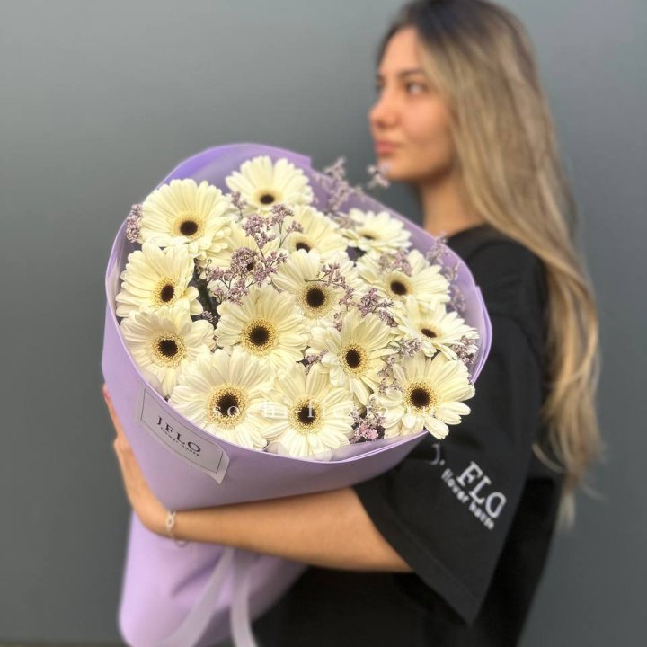 Букет голландских гербер "Лавандер" в Самаре