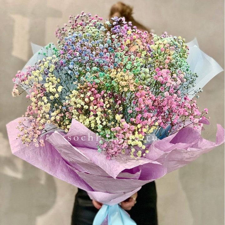 Радужные гипсофилы №2 в Самаре