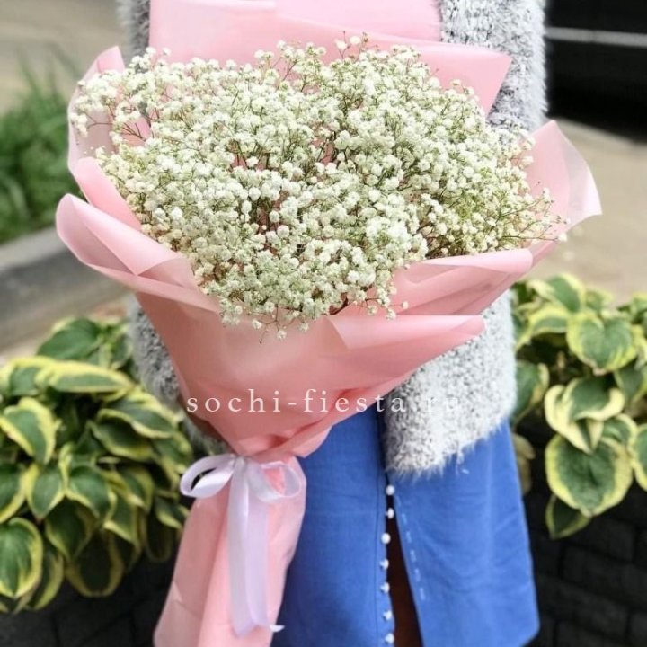 Белоснежные гипсофилы в Самаре