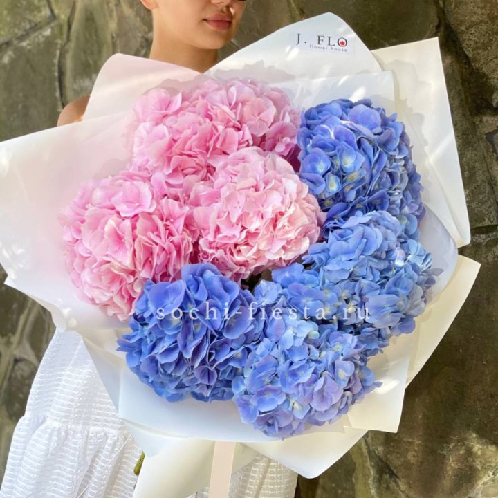 Букет гортензий №1 в Самаре