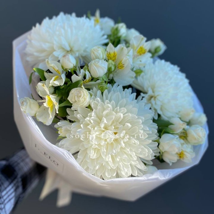 Букет из хризантем "Миранда" в Самаре