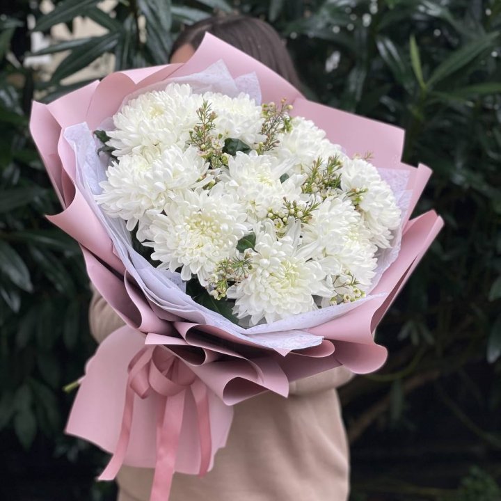 Букет хризантем №1 в Самаре