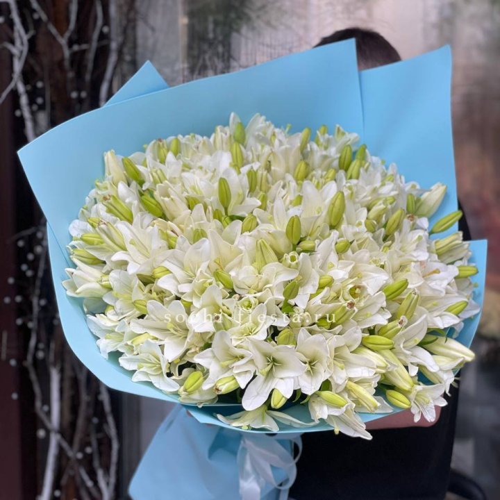 51 лилия в оформлении в Самаре