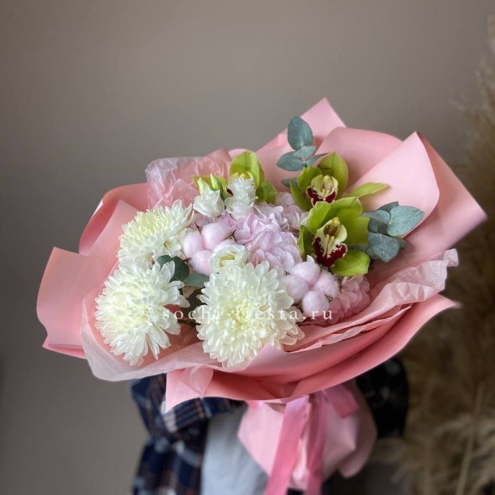  Букет с орхидеями "Вита" в Самаре