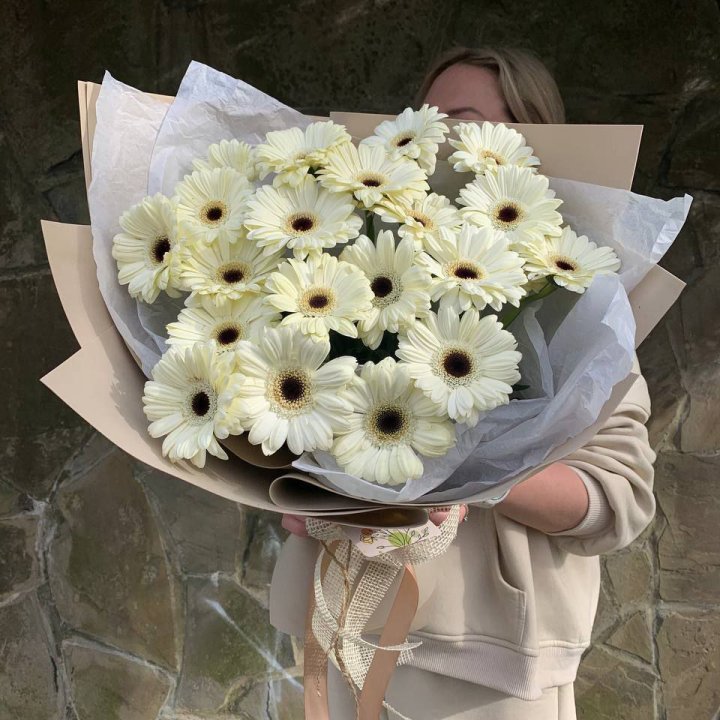 Букет голландских гербер "Шейн"" в Самаре