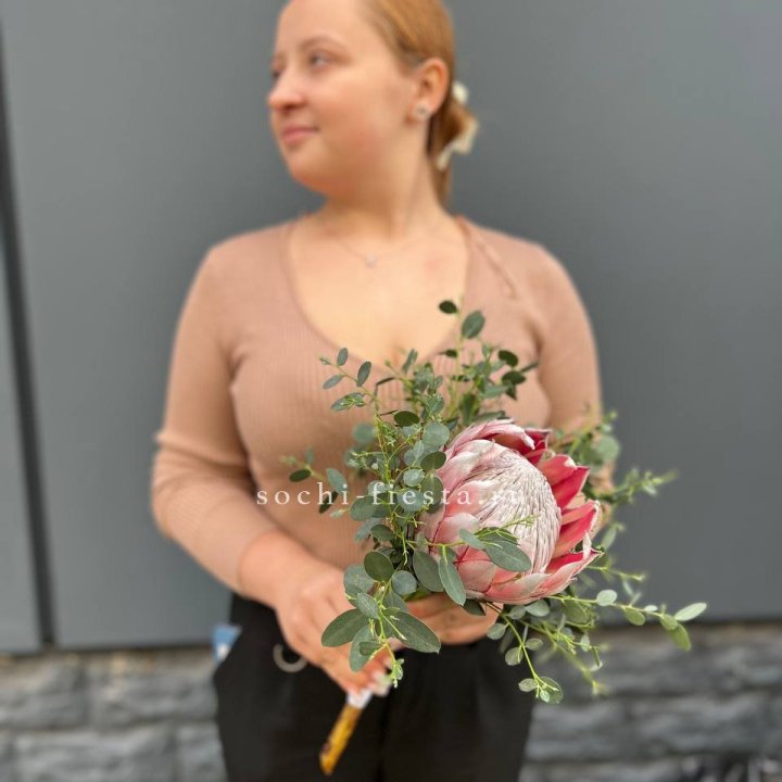 Свадебный букет "Протея" в Самаре