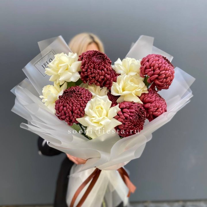 Дуо бигуди и розы в Самаре