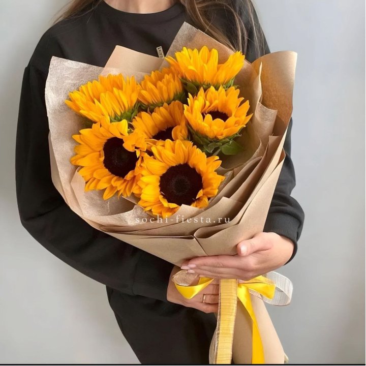 Букет из подсолнухов в Самаре