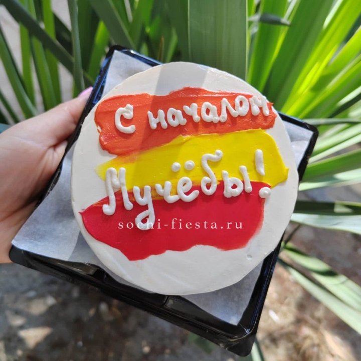 Бенто-торт "С началом учёбы"" в Самаре