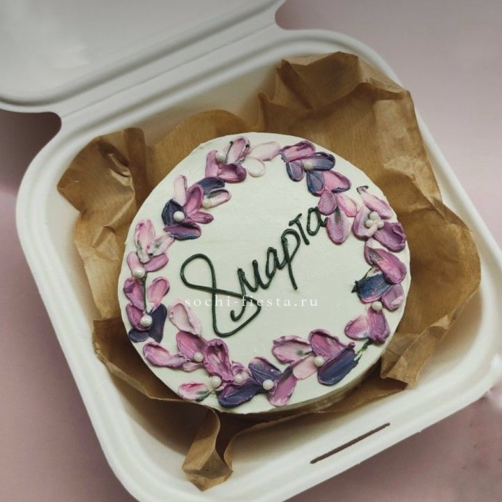 Бенто-торт "8 марта цветы"  в Самаре