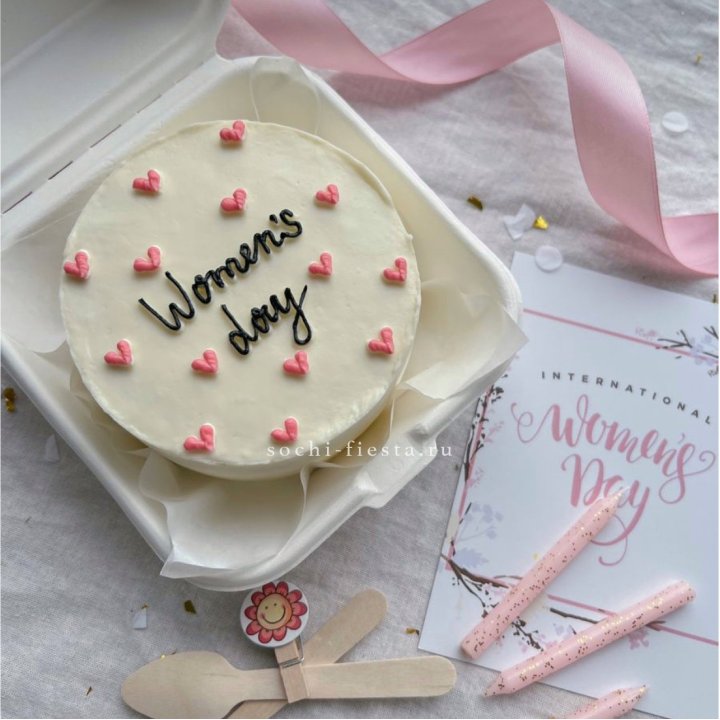 Бенто-торт "Дорогим женщинам"  в Самаре