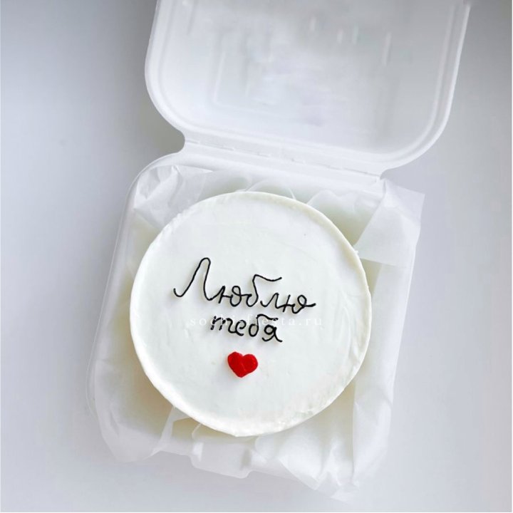 Бенто-торт "Люблю Тебя"  в Самаре