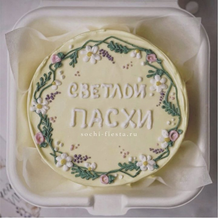 Бенто-торт "Светлой Пасхи" 2 в Самаре