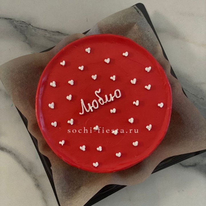 Бенто-торт "Люблю" в Самаре