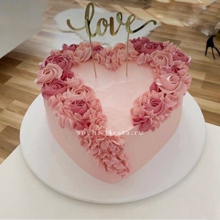 Торт "Сердце" 10 в Самаре