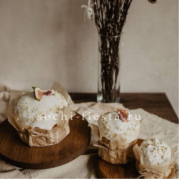 Кулич мини с изюмом в Самаре