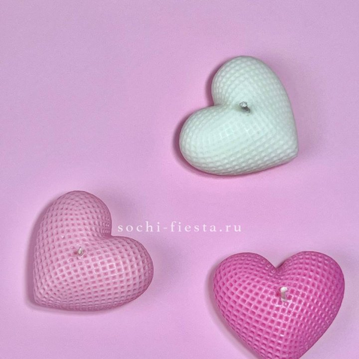 Набор свеч сердец в Самаре