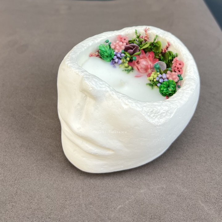 Свеча ароматическая в гипсе  в Самаре