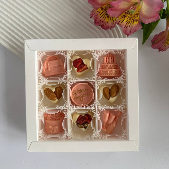 Конфеты из шоколада День Рождение в Самаре