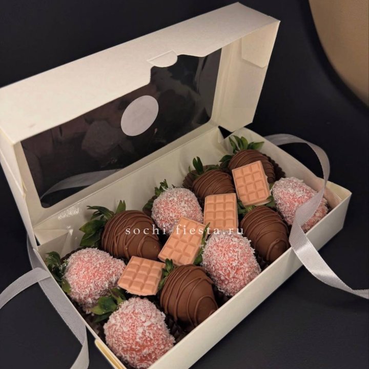 Клубника в шоколаде 10 ягод №2 в Самаре