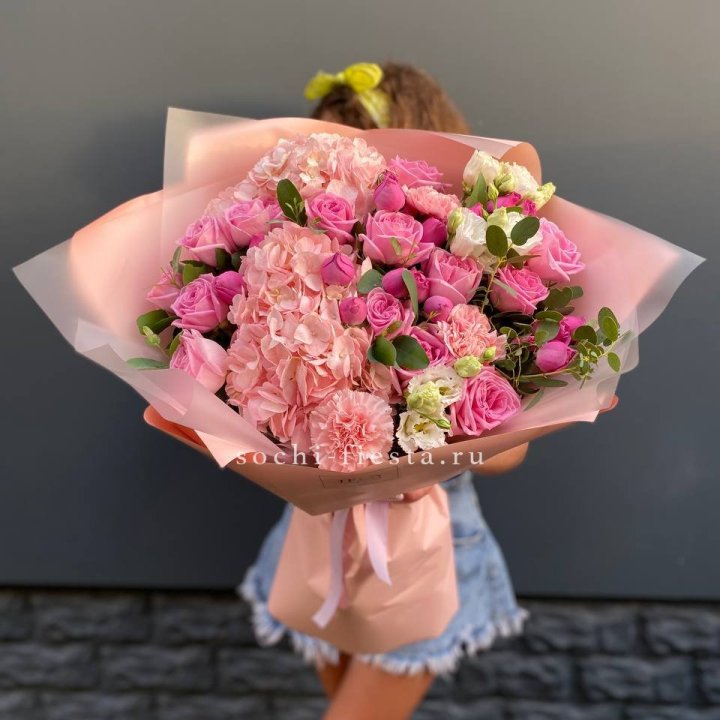 Авторский букет "Восторг" в Самаре