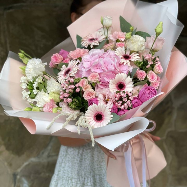 Авторский букет Пич в Самаре