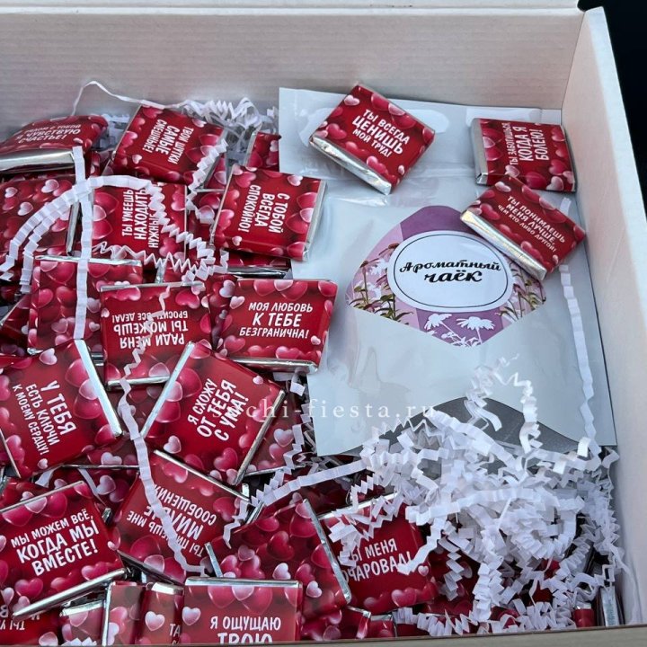Набор Шоколад и Чай "101 причина любви" в Самаре