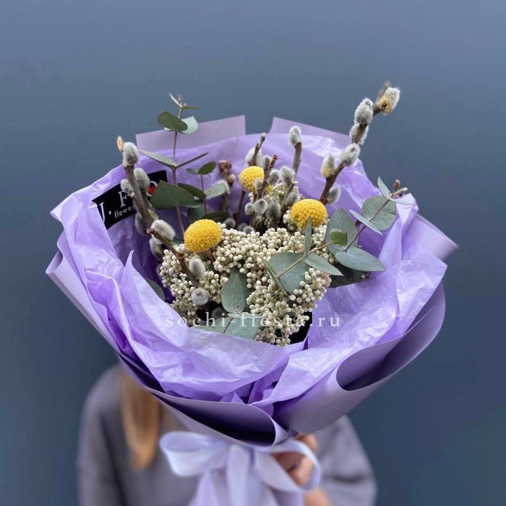 Букет с Вербой №1 в Самаре