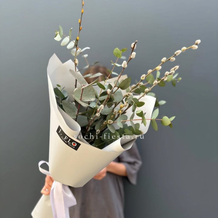 Букет Вербы и Эвкалипта в Самаре