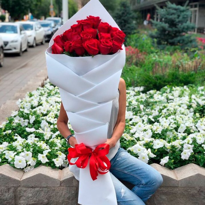 Высокие розы Кантри в Самаре