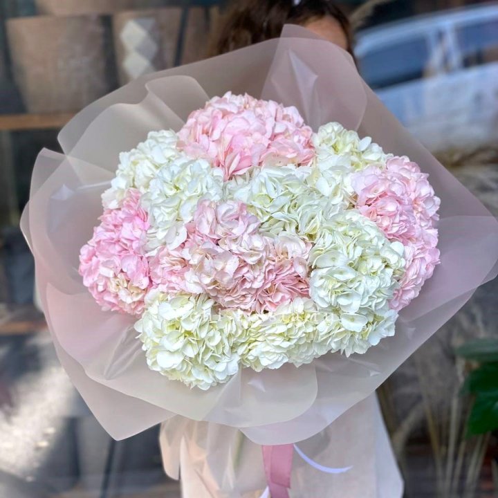 Букет гортензий № 3 в Самаре