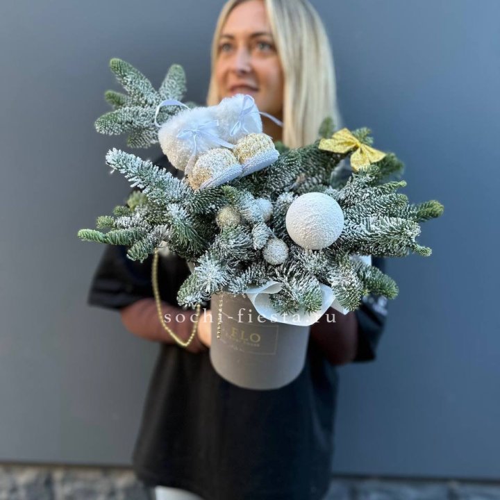 Новогодний бокс "Ботс голд" в Самаре