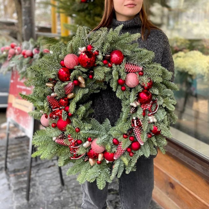 Рождественский венок  в Самаре