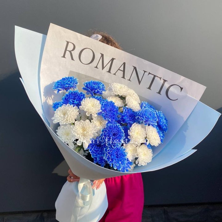 Букет кустовых хризантем  в Самаре