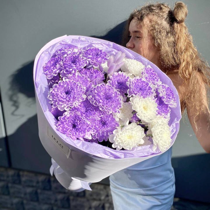  Букет хризантем "Сирена" в Самаре