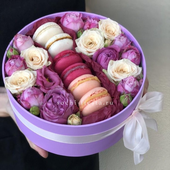 Цветочный бокс "Лаванди" в Самаре