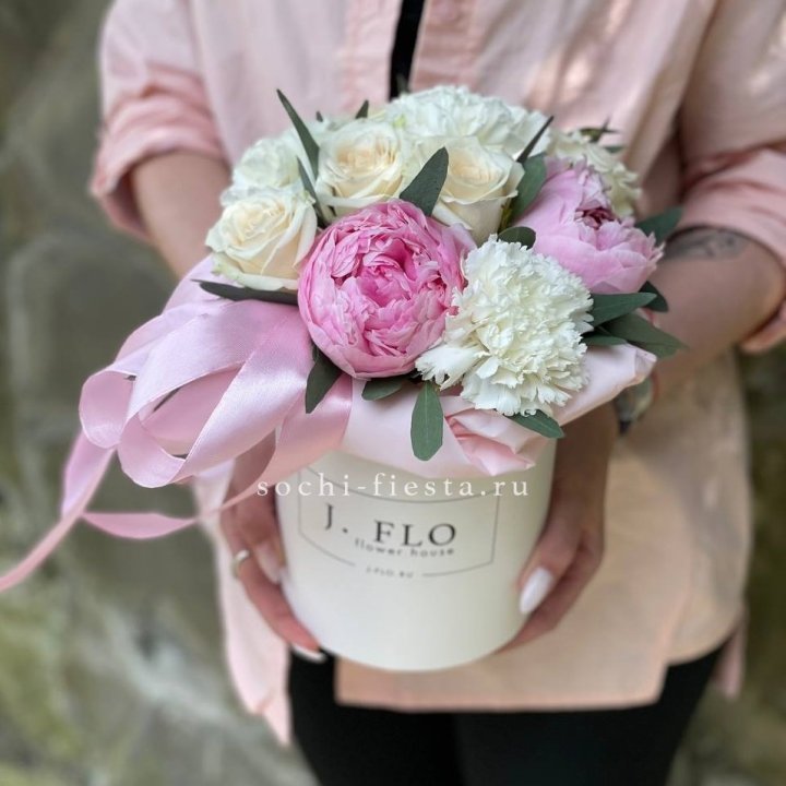 Цветочный бокс мини №2 в Самаре