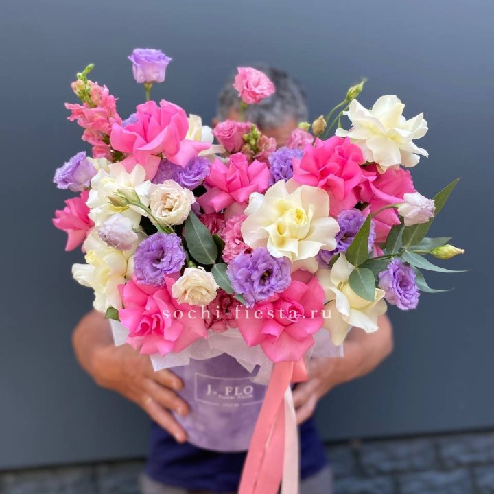 Цветочный бокс "Сиона" в Самаре