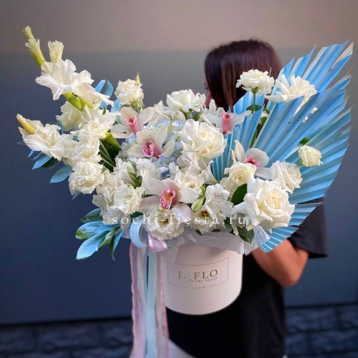 Цветочный бокс №3 в Самаре