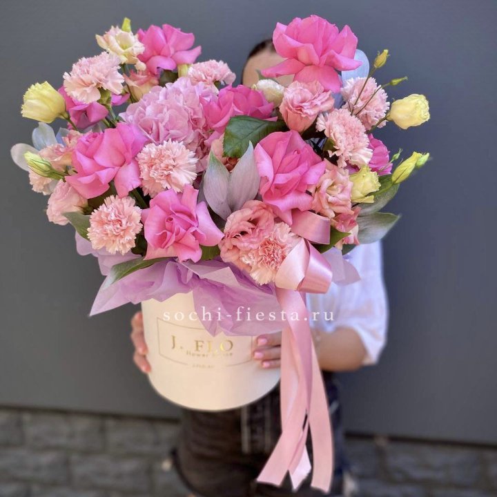 Цветочный бокс "Сальма" в Самаре