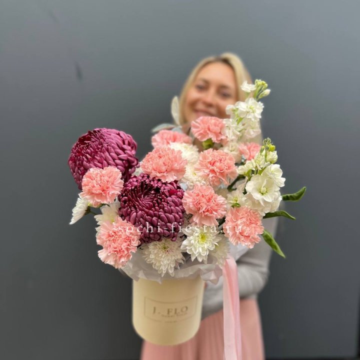 Цветочный бокс №4 в Самаре