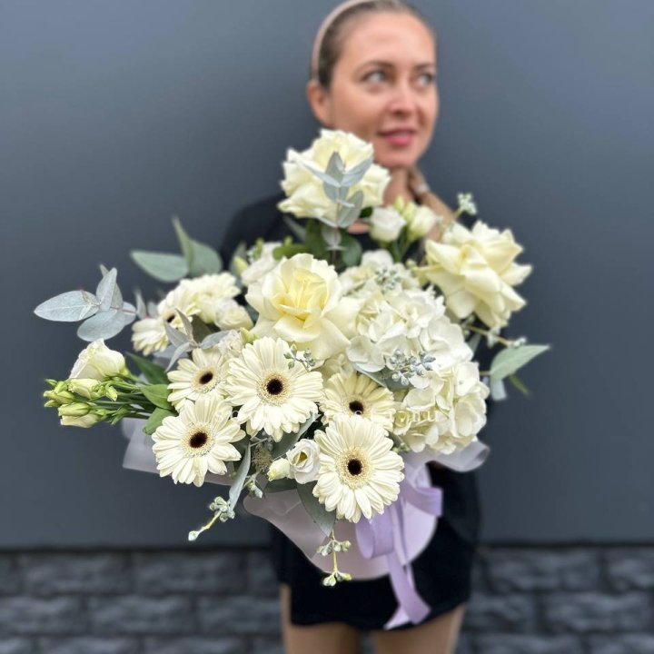 Цветочный бокс "Лавандовый сон" в Самаре